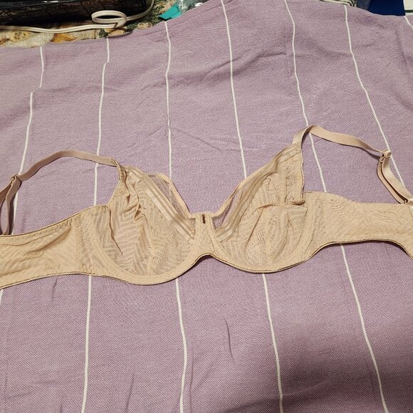 Freya Tailored Underwire High Apex Plunge Bra Natural Beige - Picture 3 of 5